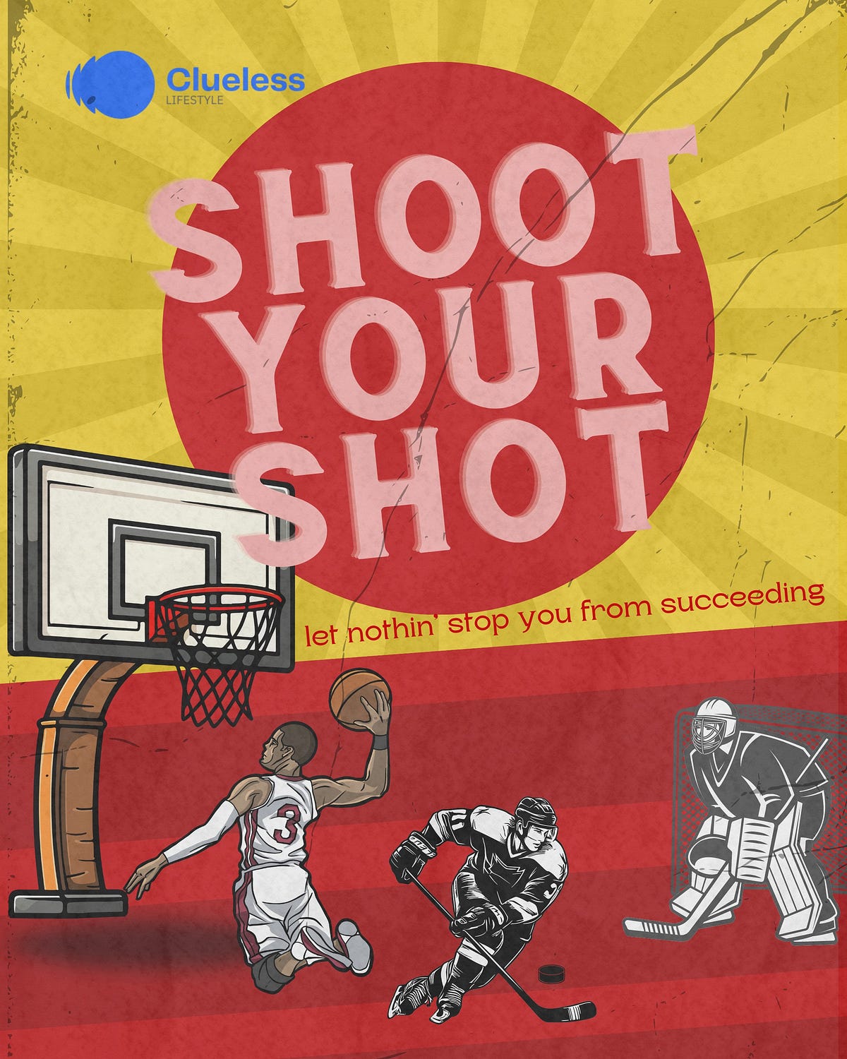 Shoot your shot (not that shot). I promise you the title isn’t a… by