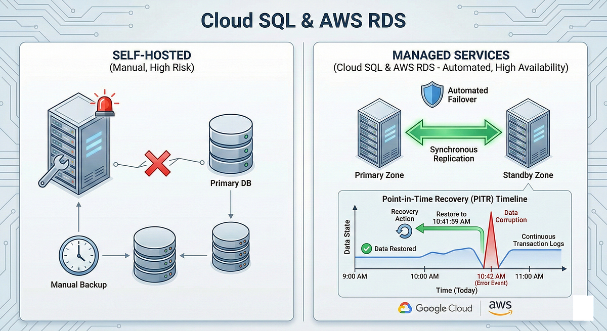 Cloud SQL & AWS RDS. Why I Stopped Hosting My Own Databases… | by ...