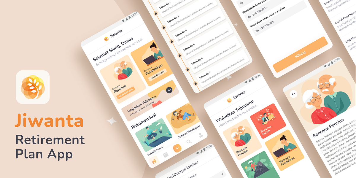 Design Sprint to Find Digital Solutions (UI/UX Case Study Retirement ...