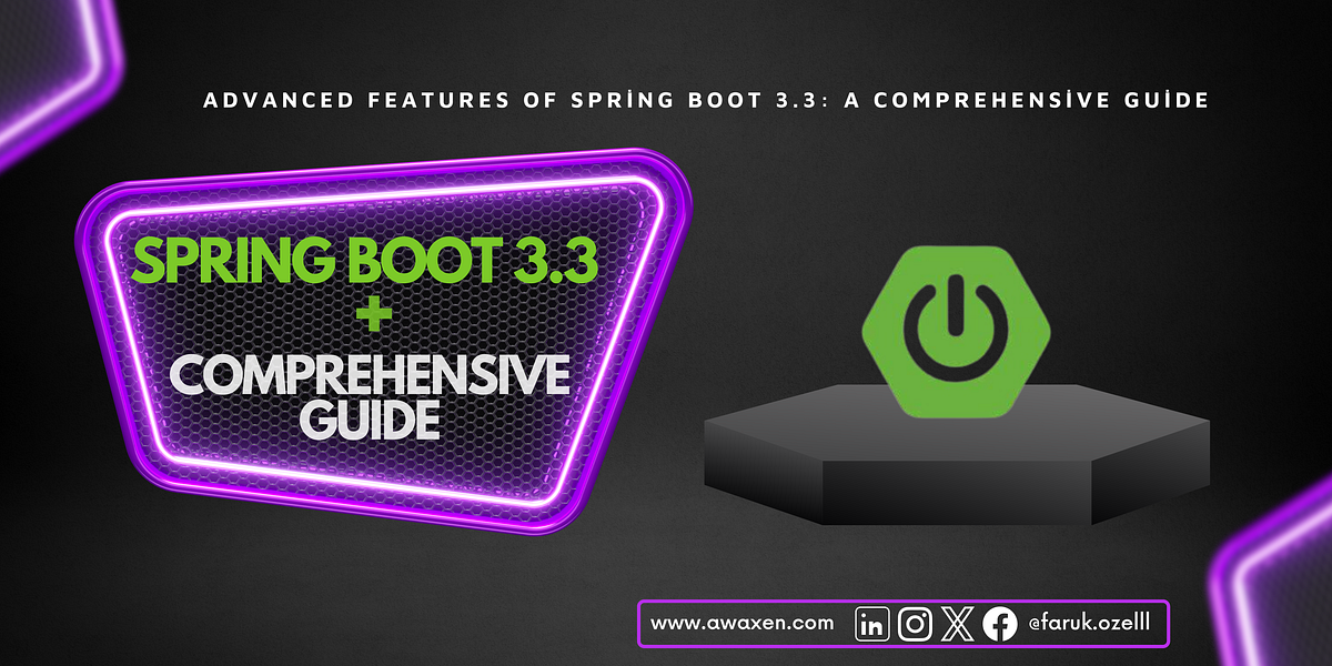 Advanced Features of Spring Boot 3.3: A Comprehensive Guide | by faruk ...