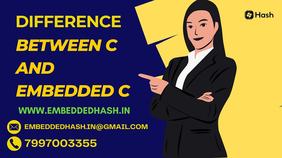 C and Embedded C are both programming | by Embedded hash | Dec, 2023 ...