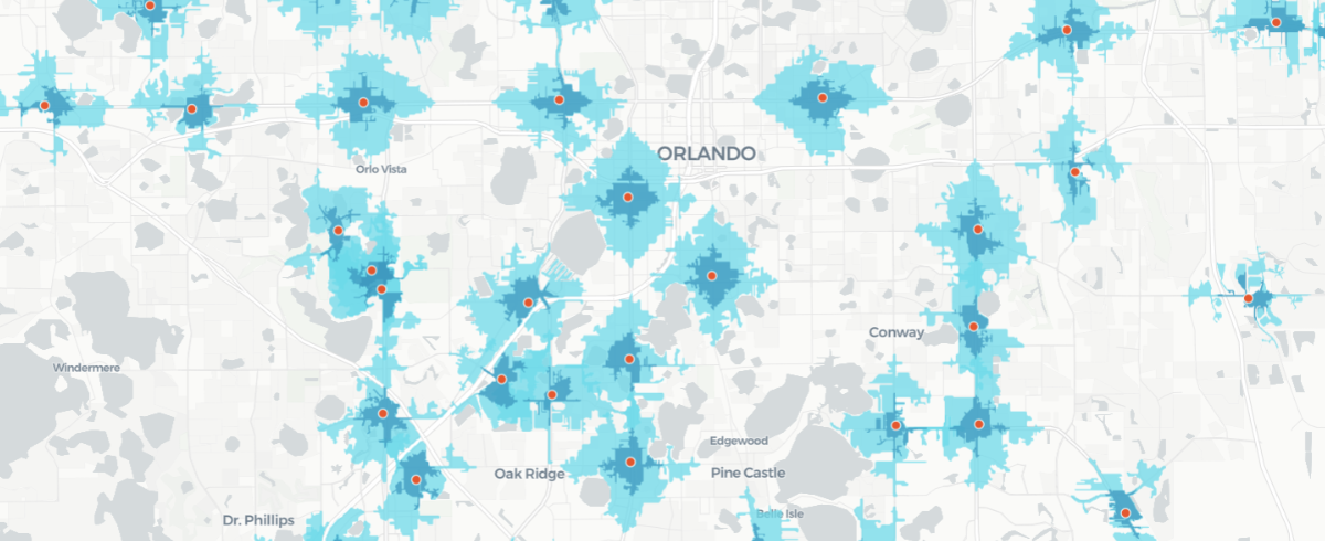 How to create and use isolines for catchment profiles | by Helen ...