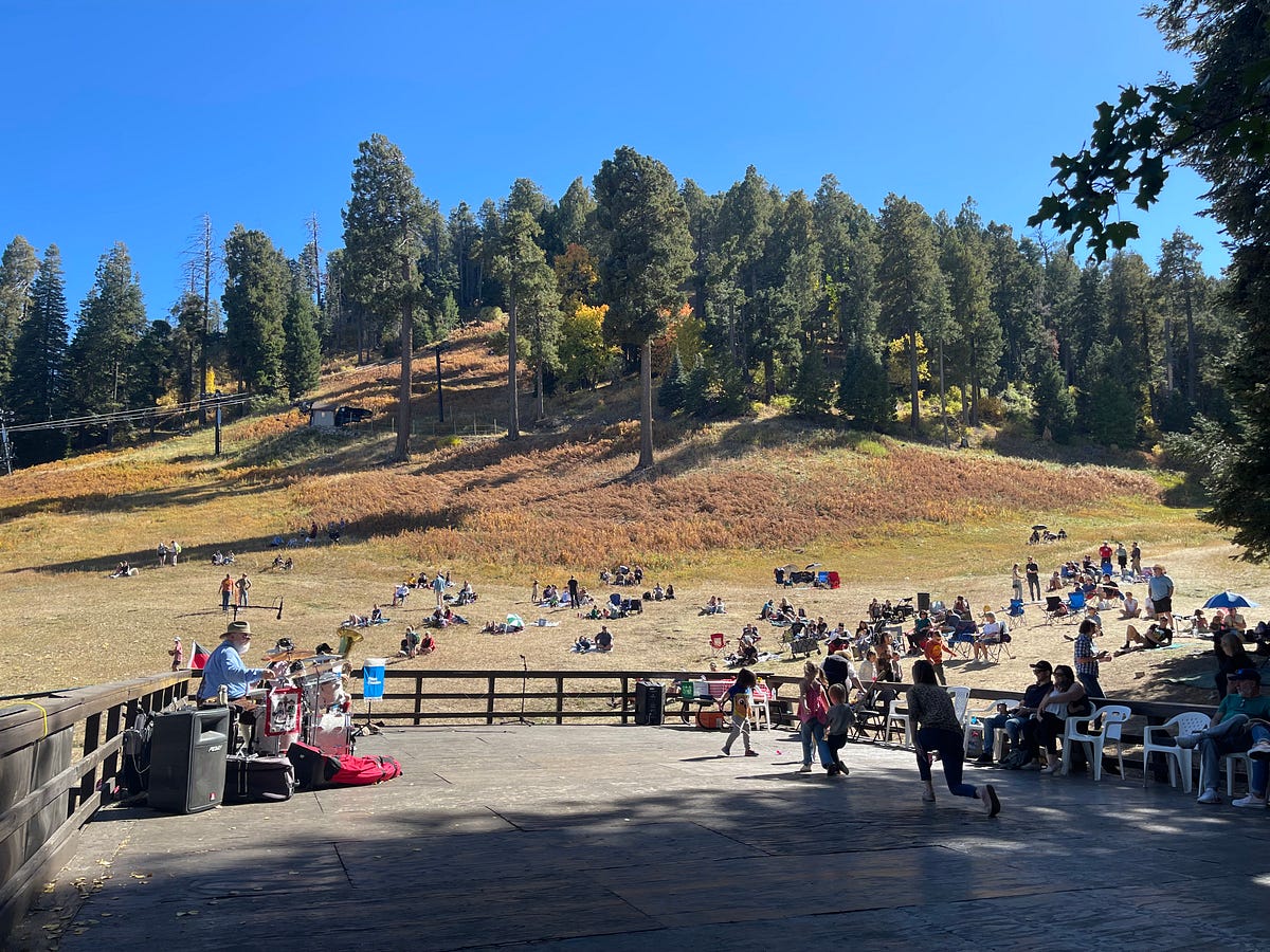 Oktoberfest celebration on Mount Lemmon by Amaya Gabriela Aguilar
