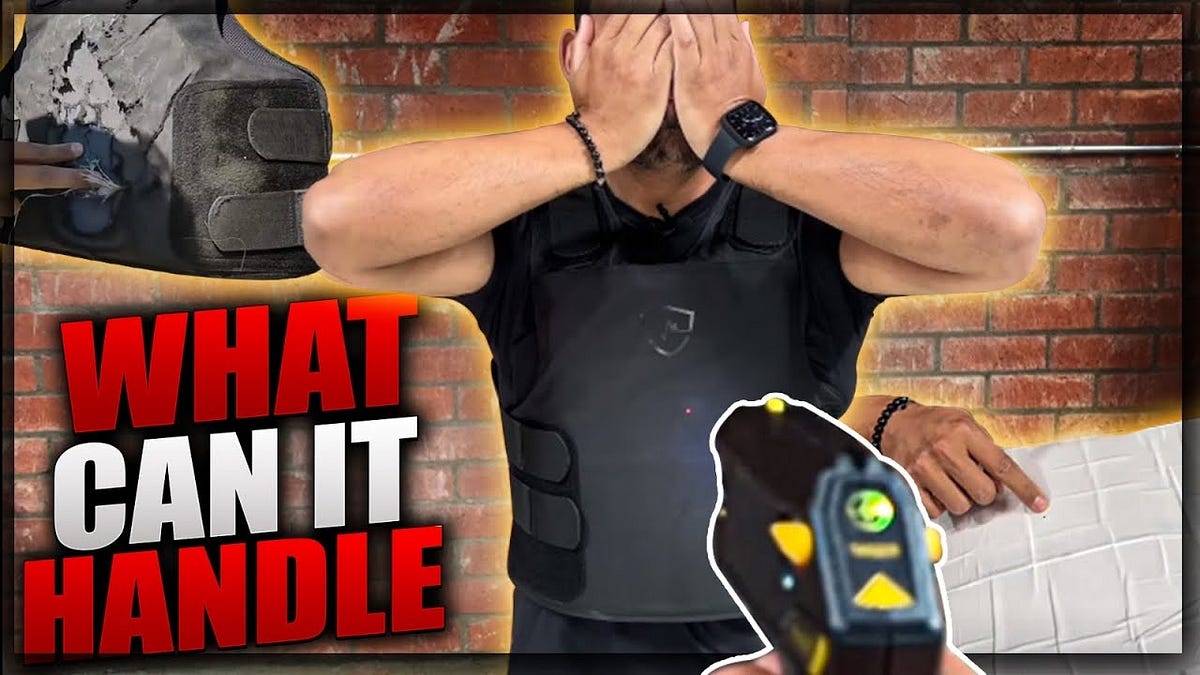 Will a Bullet Proof Vest stop a Taser? by MonsterKong Marketing Medium