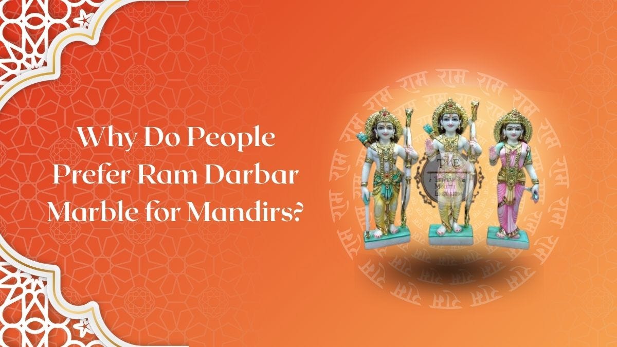 Why Do People Prefer Ram Darbar Marble for Mandirs?
