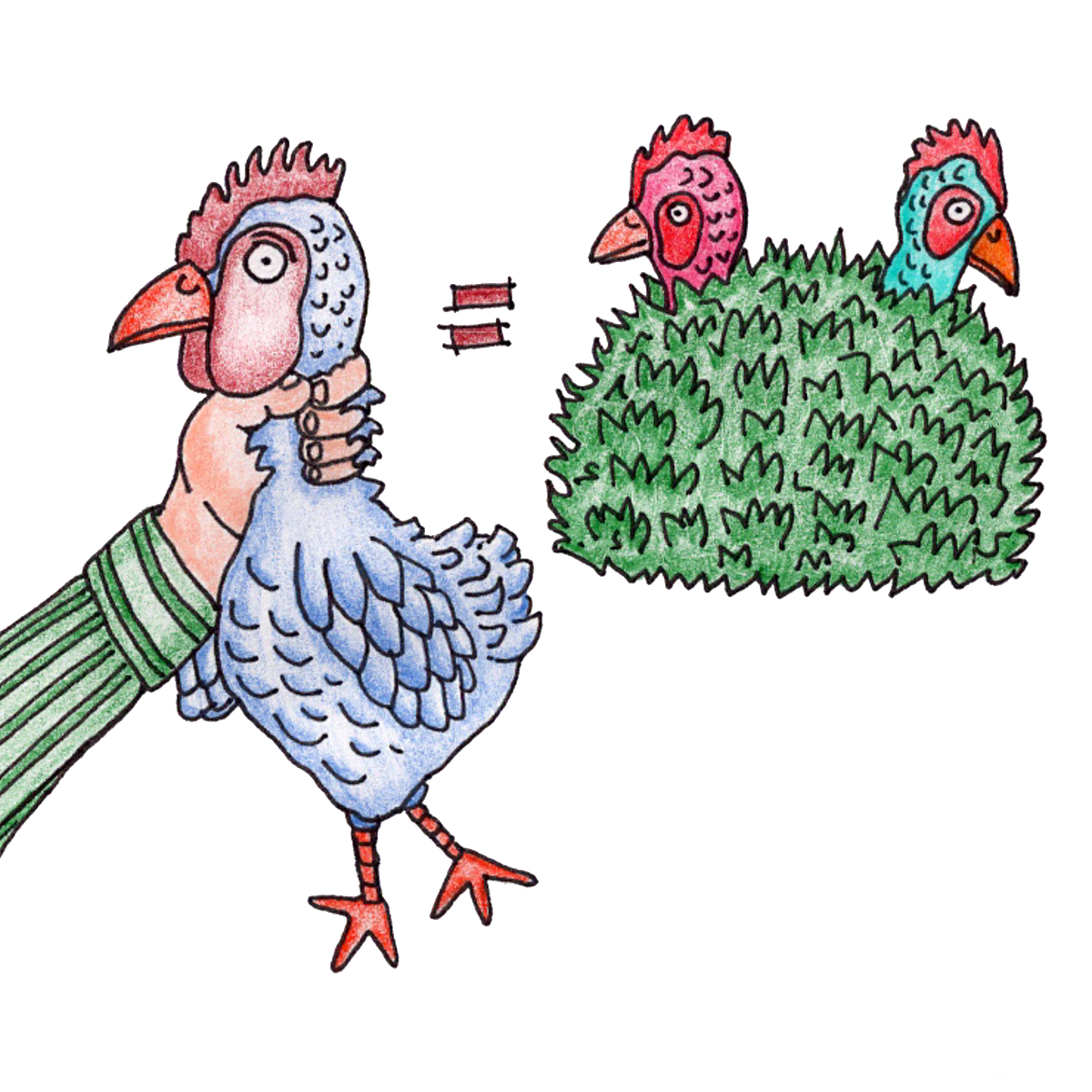 "A BIRD IN HAND IS WORTH MORE THAN THOUSANDS IN THE BUSH". REALLY? by