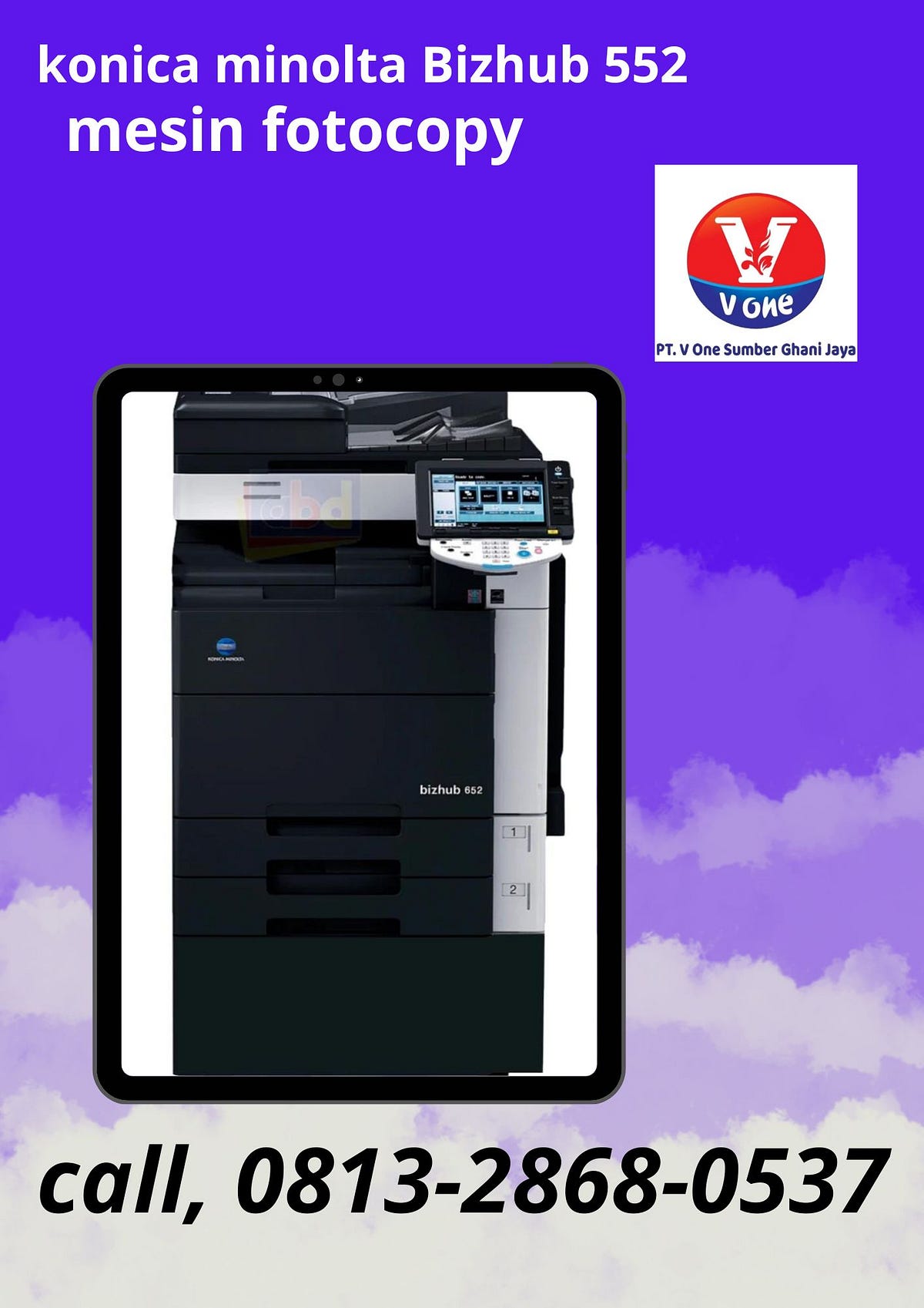 Distributor Resmi Konica Minolta Perinter Margins Purwokerto by