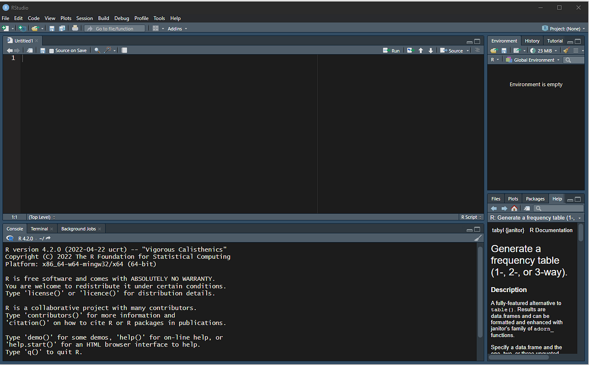 Introduction to R Studio Environment by Ushani Atapattu Medium