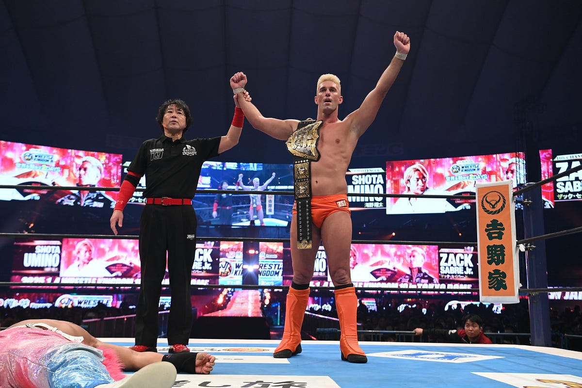 Zack Sabre Jr retains in Wrestle Kingdom 19 Main Event | by New