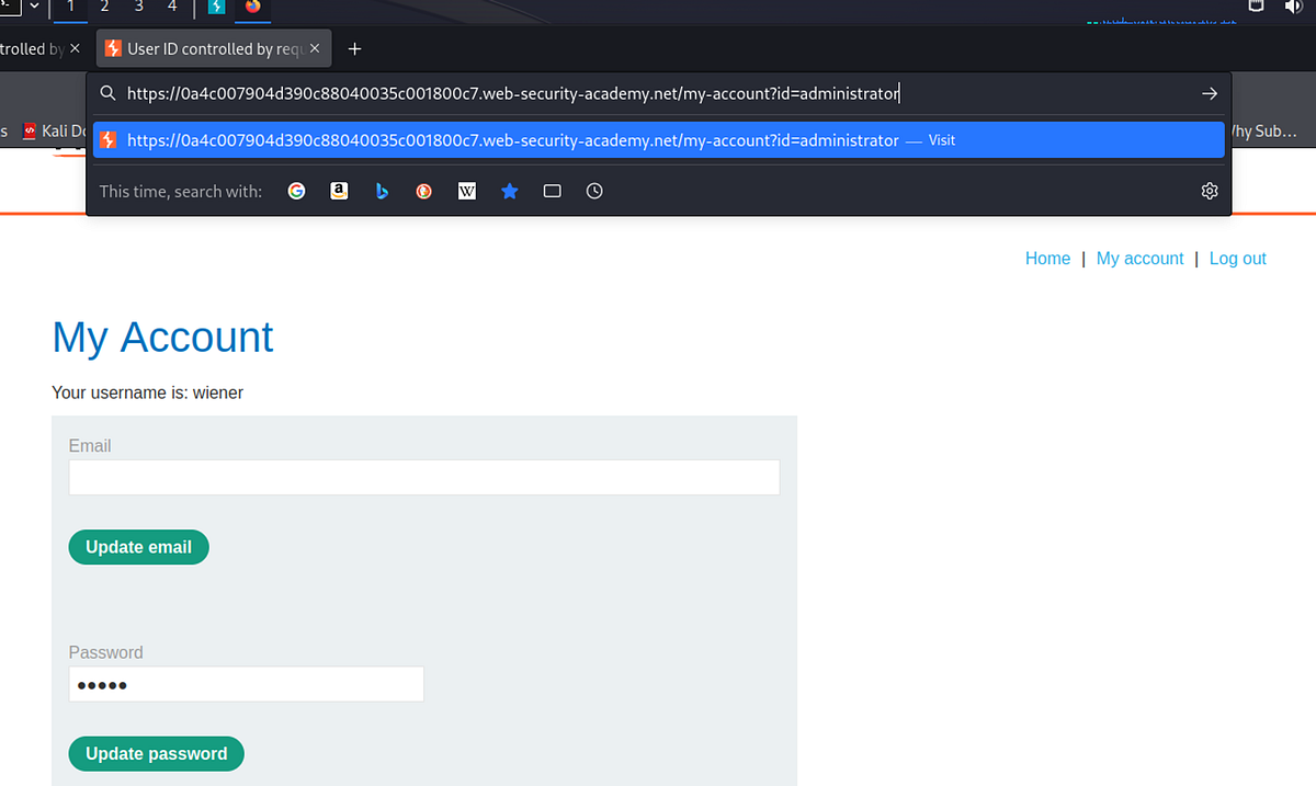 KS — Cybersecurity Lab Series Lab 10 — Access Control and Vulnerability Exploitation by