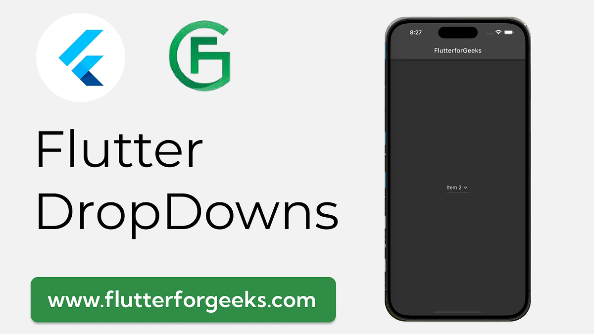 Mastering Dropdowns in Flutter: A Comprehensive Guide | by Sobin Mathew ...