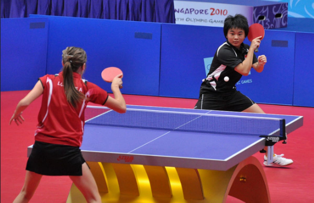 Dual Sports: Table Tennis 