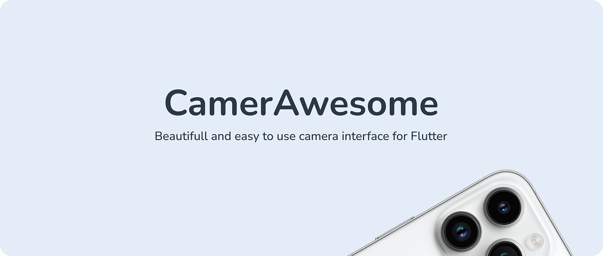 A complete Camera UI within your Flutter app | Apparence.io
