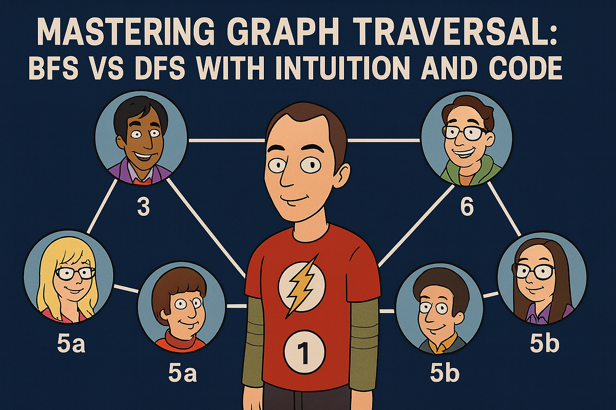Mastering Graph Traversal: BFS vs DFS With Intuition and Code | by Jeet ...