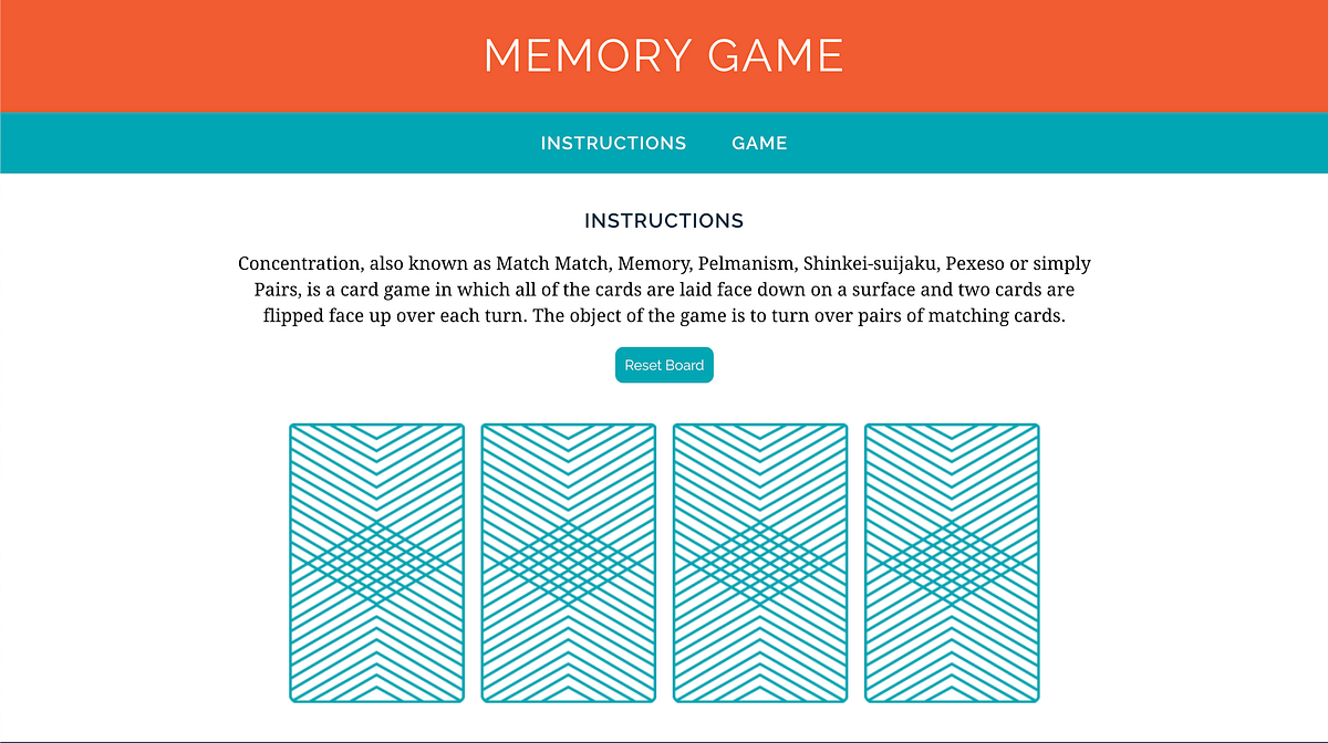 Breaking Down the JavaScript Behind A Simple Memory Game | by Maddy V ...