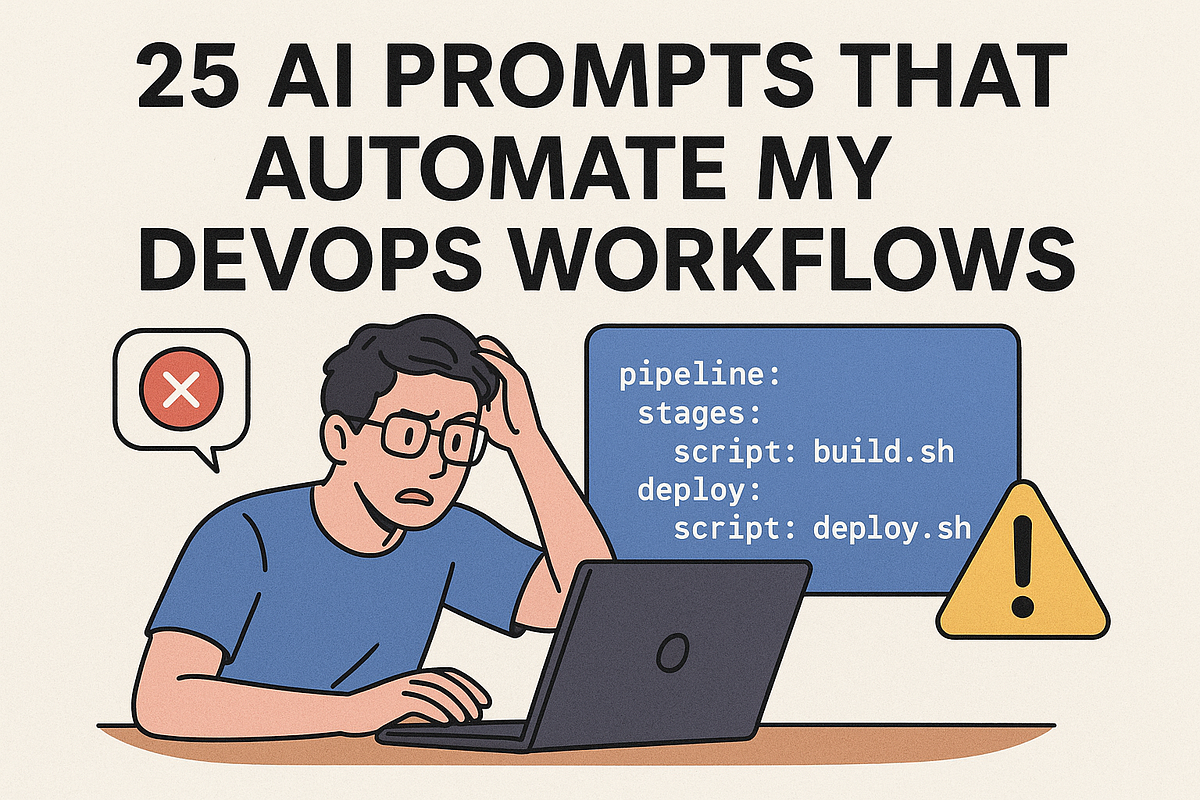 25 AI Prompts That Automate My DevOps Workflows | by Freddie A | Medium