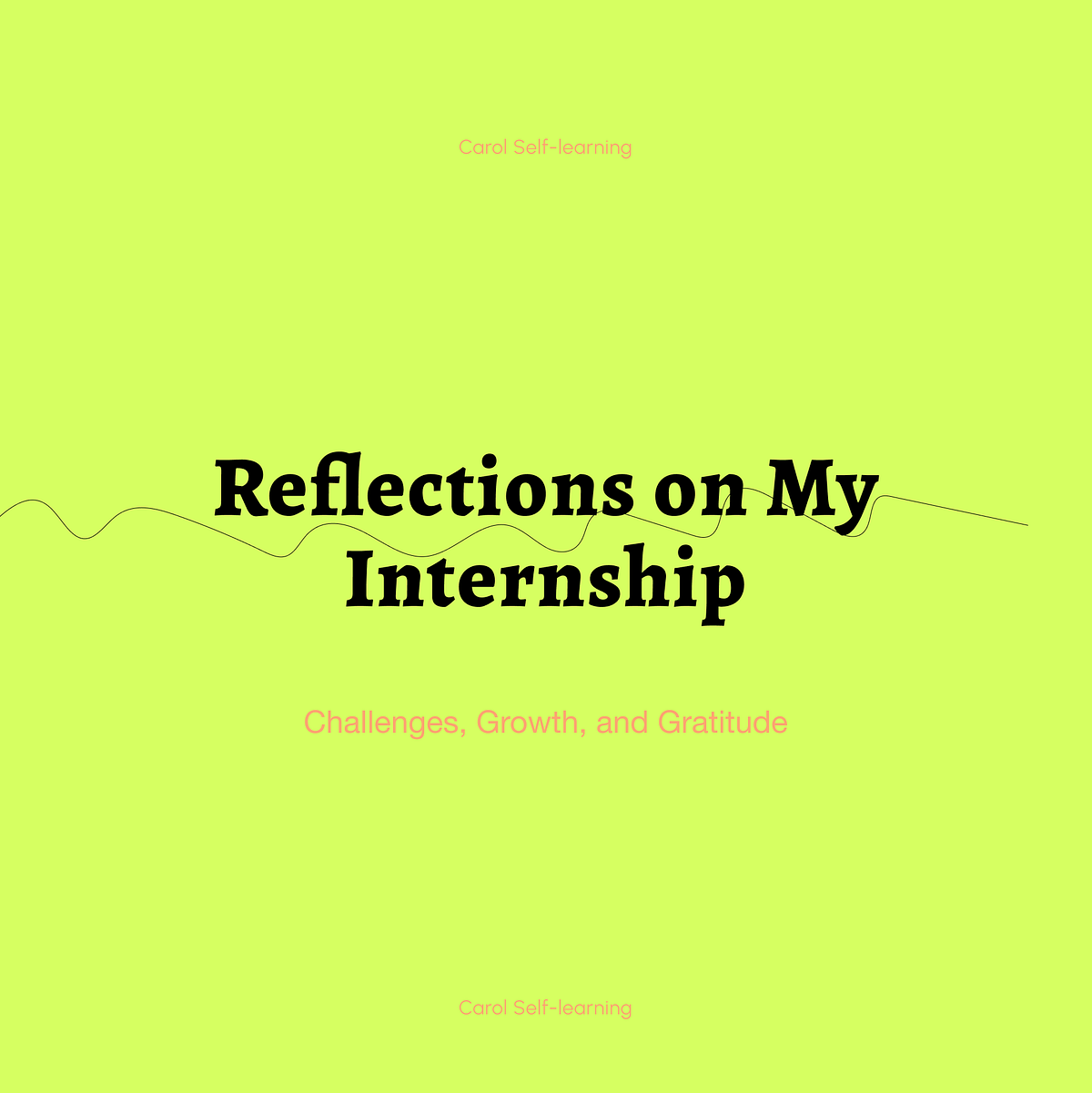 Reflections on my motion graphics Internship for the first month by