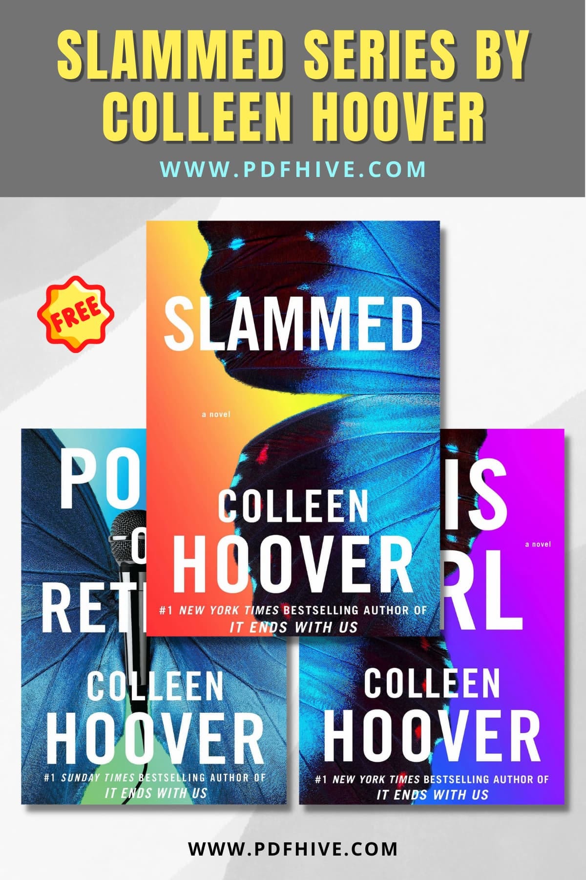 Colleen Hoover Ebook Boxed Set Slammed Series eBook by Colleen Hoover -  EPUB Book