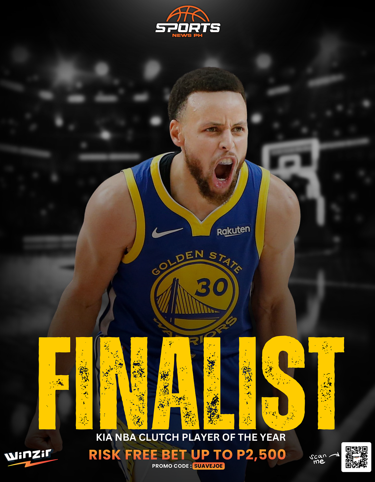 Stephen Curry Nominated for KIA NBA Clutch Player of the Year Award