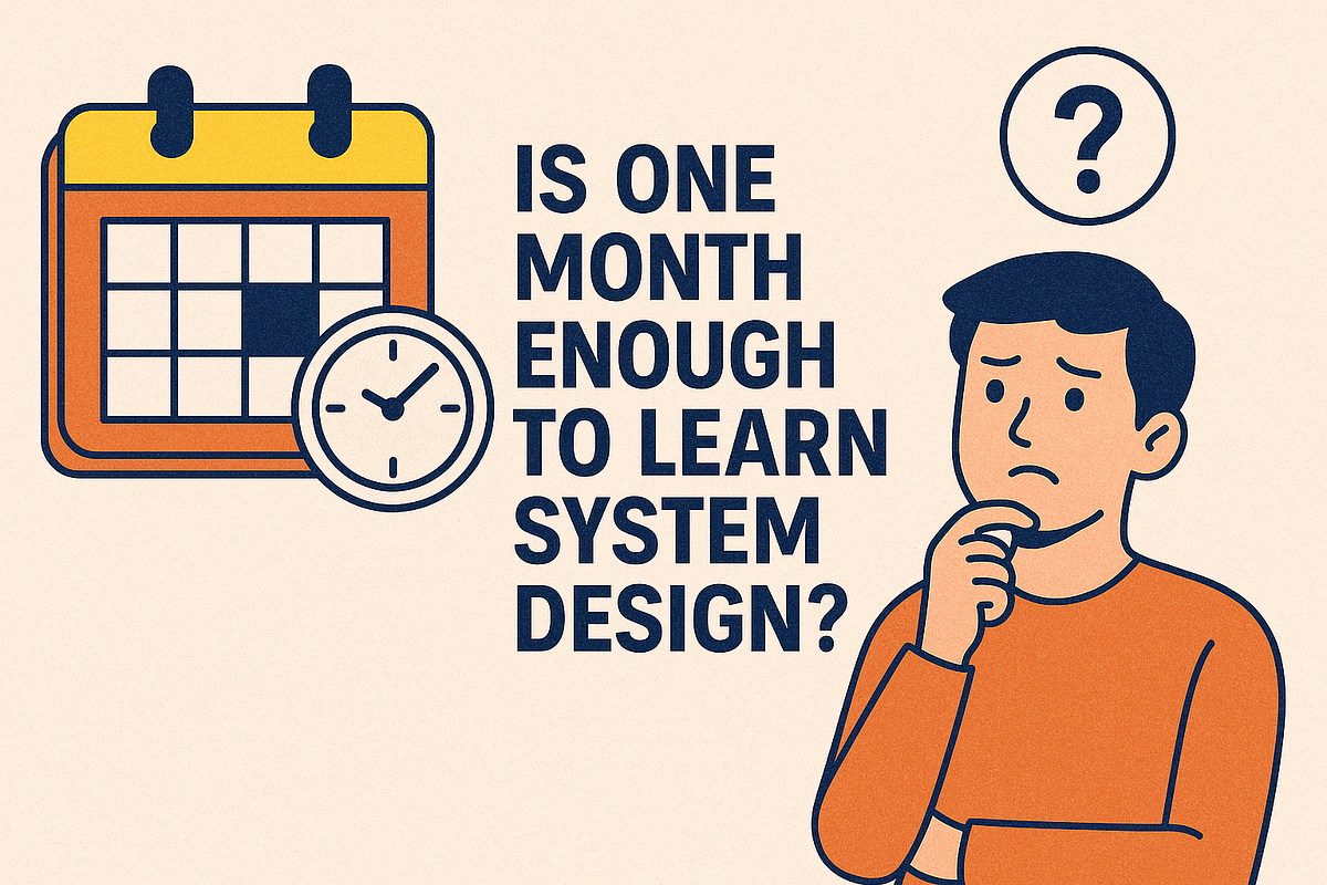 Is one month enough to learn System Design? | by The Educative Team ...