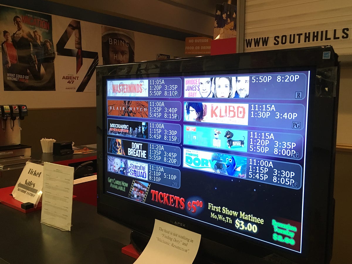 Poughkeepsie Profile South Hills Cinema 8 Movie Theater by Jake