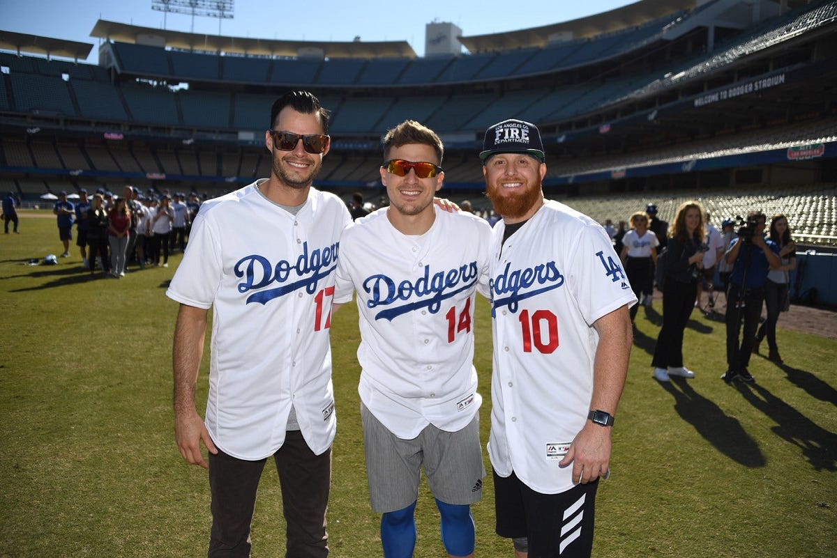 Joe Kelly puts on his Dodger jersey for the first time — and for a good  cause, by Rowan Kavner