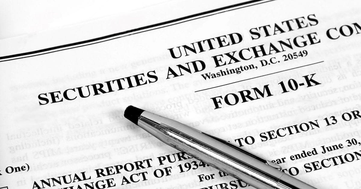 Form 10-K: Definition, What’s Included, Instructions, and Where to Find ...