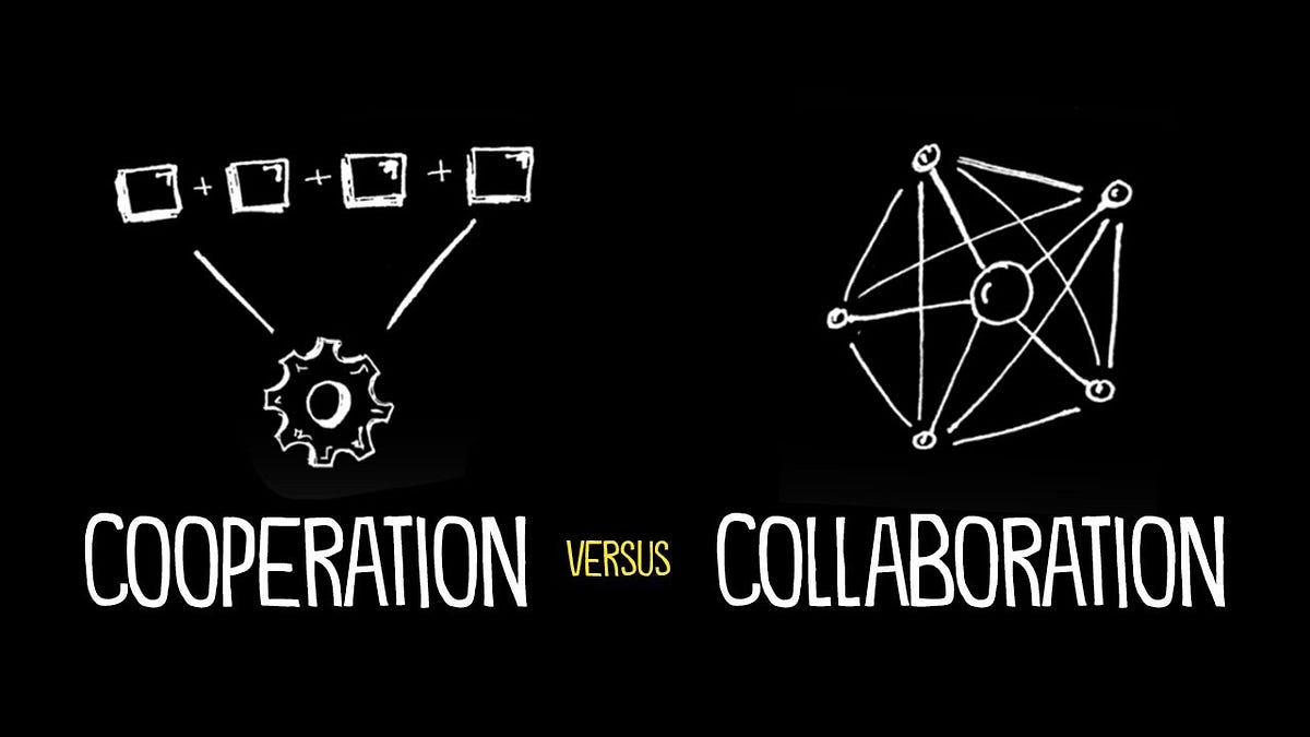 The Difference Between Cooperation and Collaboration by Berat Özfidan