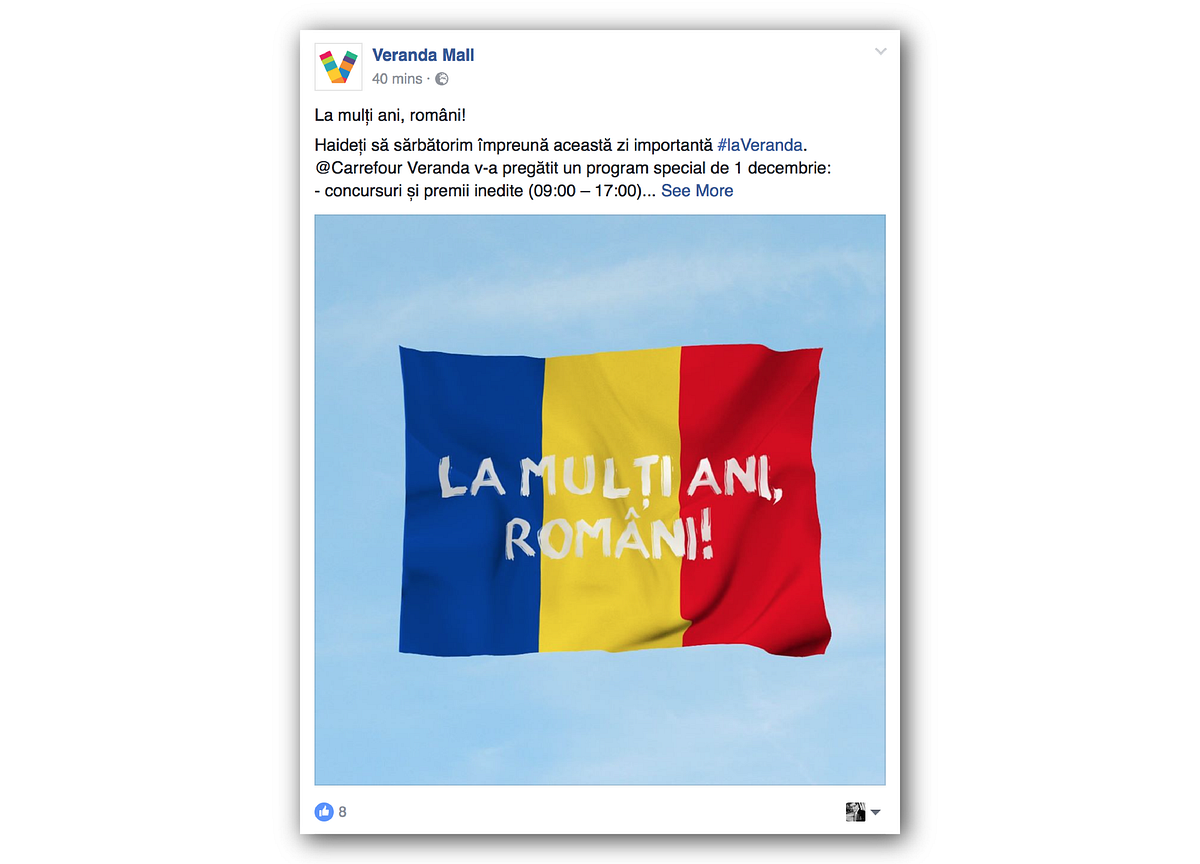 Ziua națională a României văzută pe facebook (2016) | by Liviu Vasilescu |  Medium
