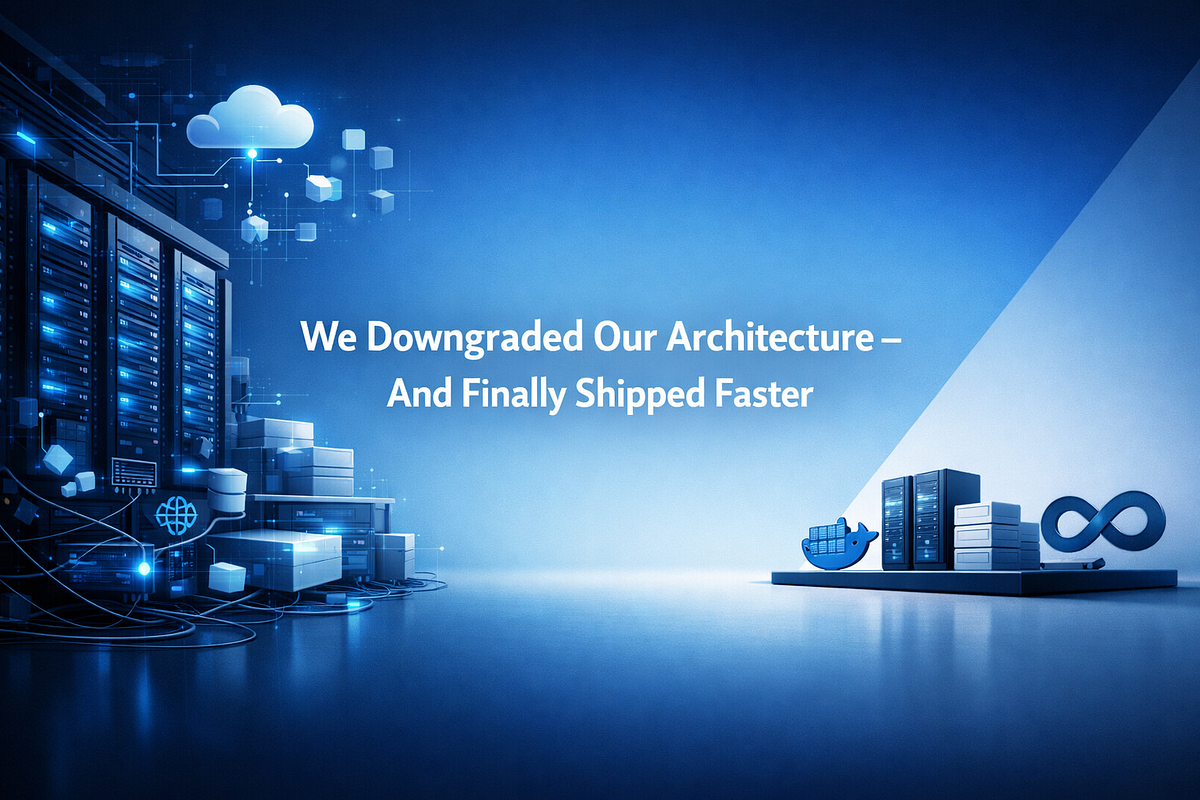 We Downgraded Our Architecture — And Finally Shipped Faster | by Story ...