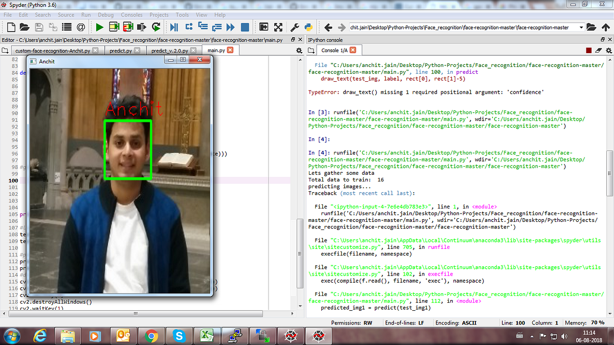 Face recognition — OpenCV. Face recognition has evolved as one of… | by ...