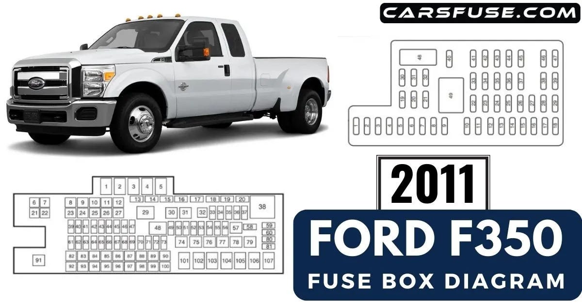 2011 Ford F350 Fuse Box Diagram. When it comes to your 2011 Ford F350’s