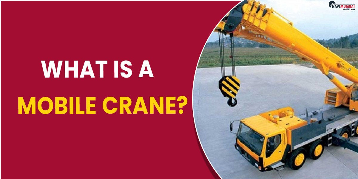 What is a mobile crane?. In the construction industry, mobile… by