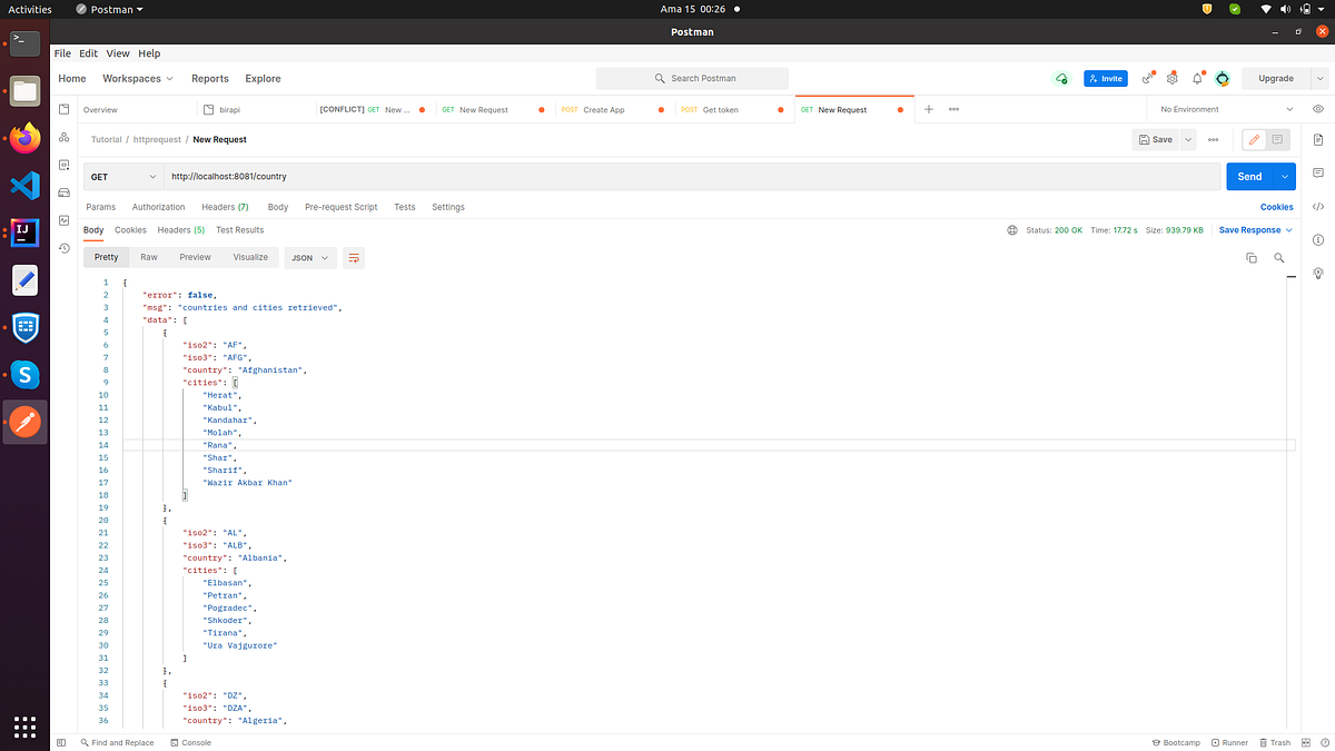 Consume External API SpringBoot. Call another API from your endpoint