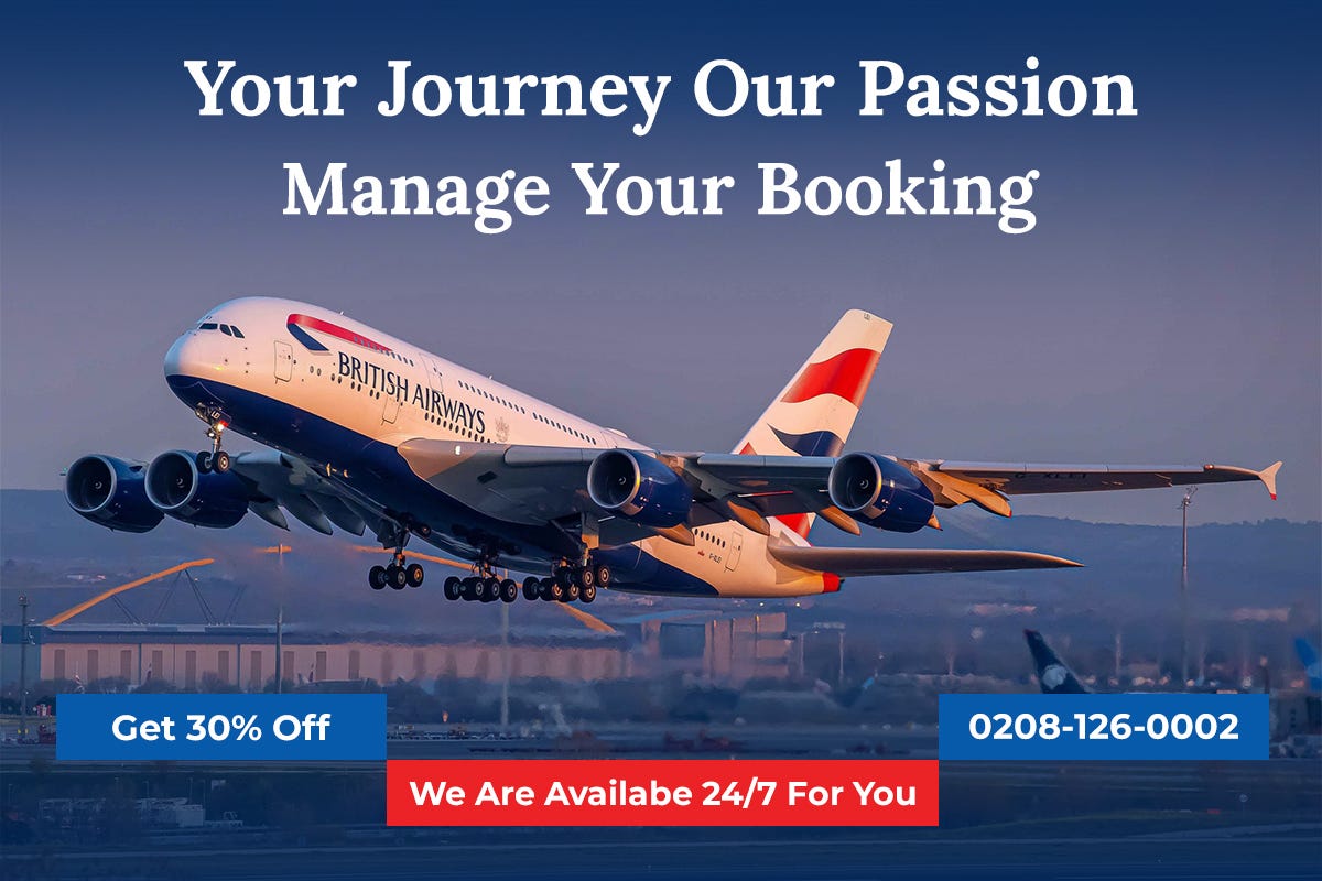 What is British Airways Manage Booking? — Manage your Booking by