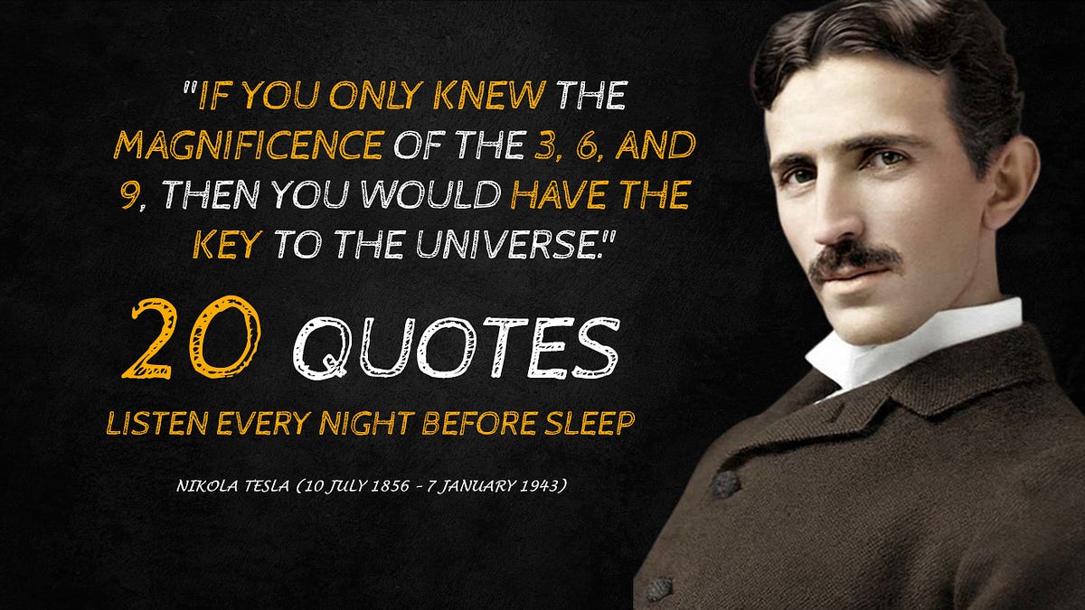 Nikola Tesla's Vision: 20 Electrifying Quotes from the Genius Inventor, by  Quotes Wisdom
