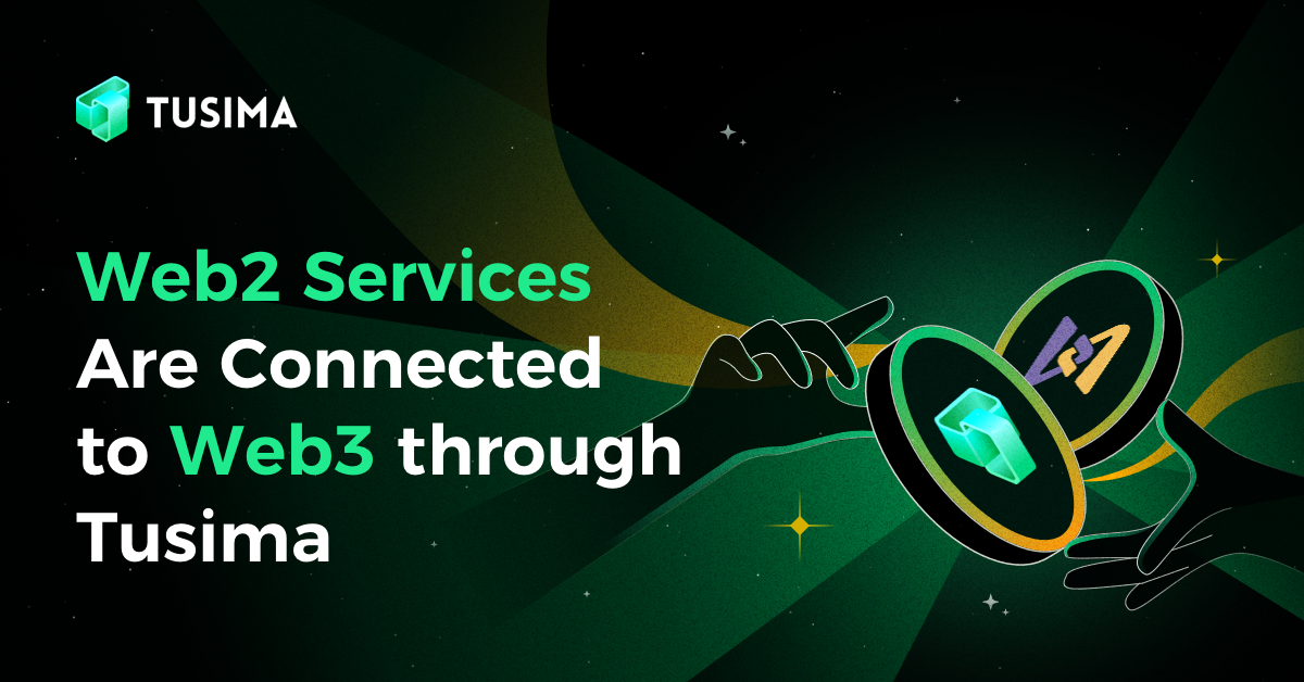 Web 2.0 Services Are Connected to Web 3.0 through Tusima