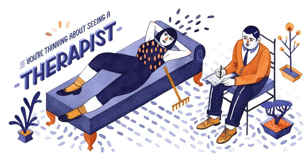 Image of: So You’re Thinking about Seeing a Therapist…