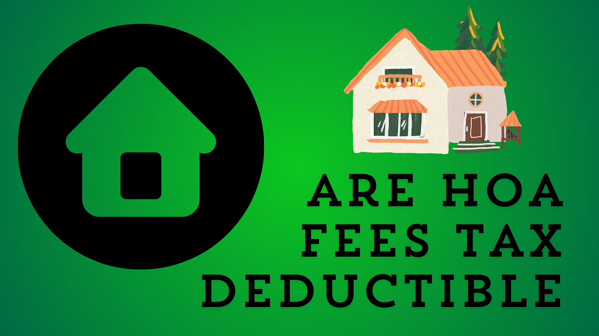 Are HOA Fees Tax Deductible social media influencer Medium