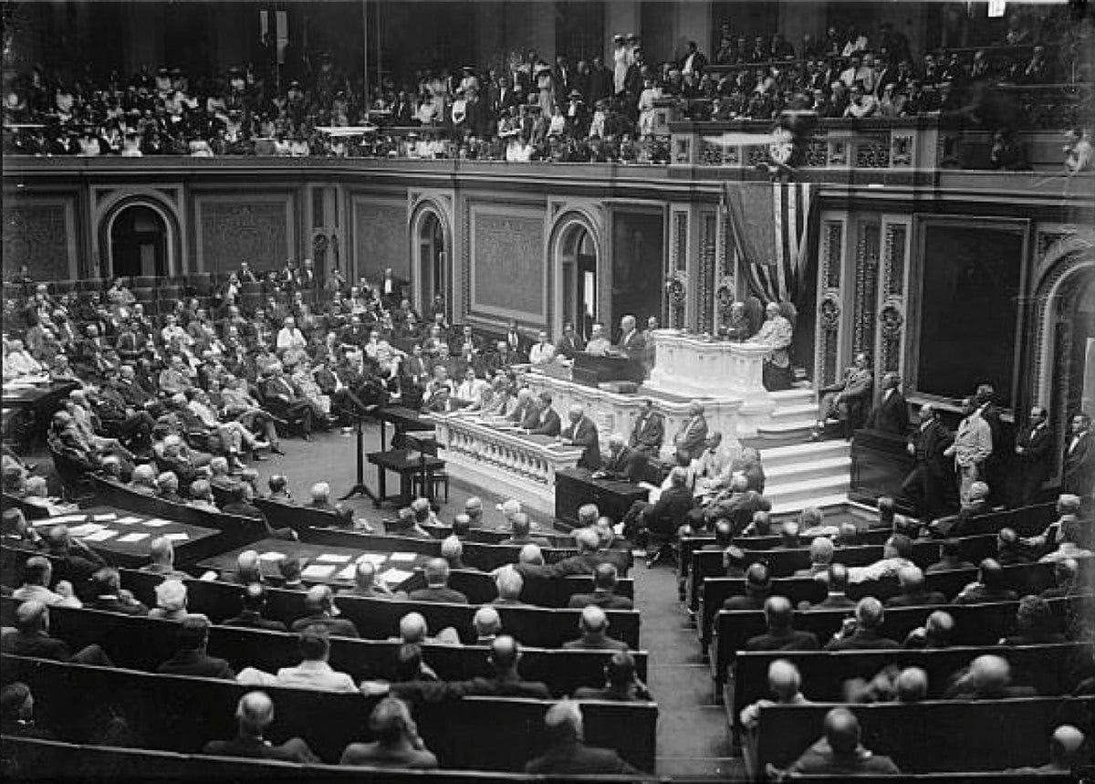 Did U.S. politicians support the more “evil” side in World War One?