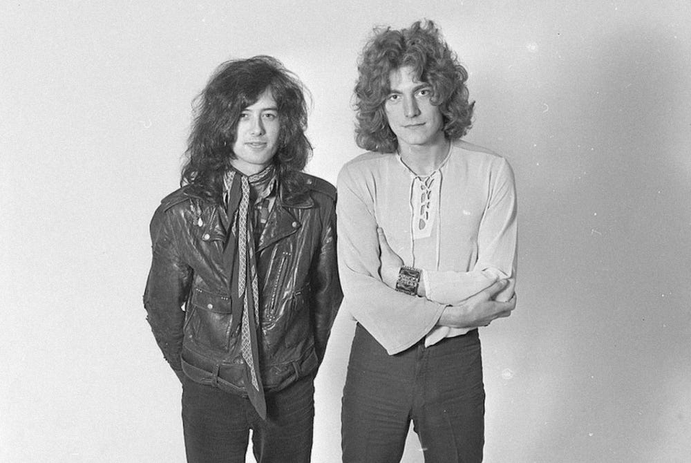 When Page Met Plant. In 1968, Jimmy Page was a sophisticated… | by Martin  Power | Cuepoint | Medium
