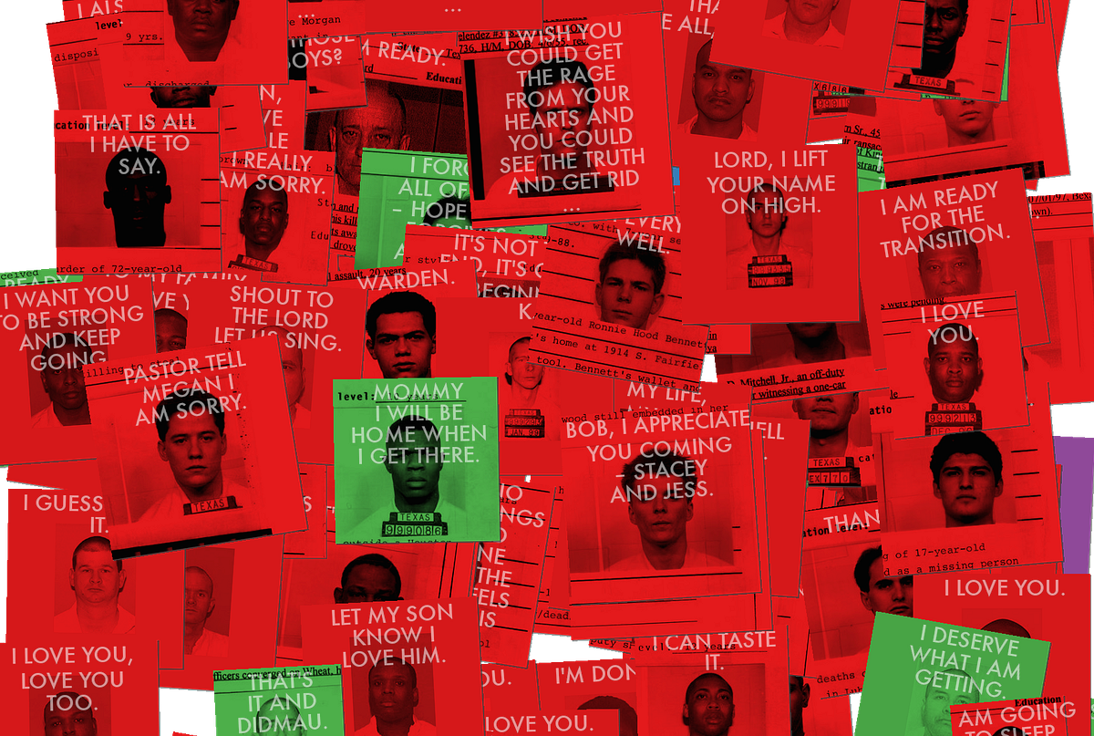 What Do Death Row Inmates Say Just Before The State Of Texas Kills Them