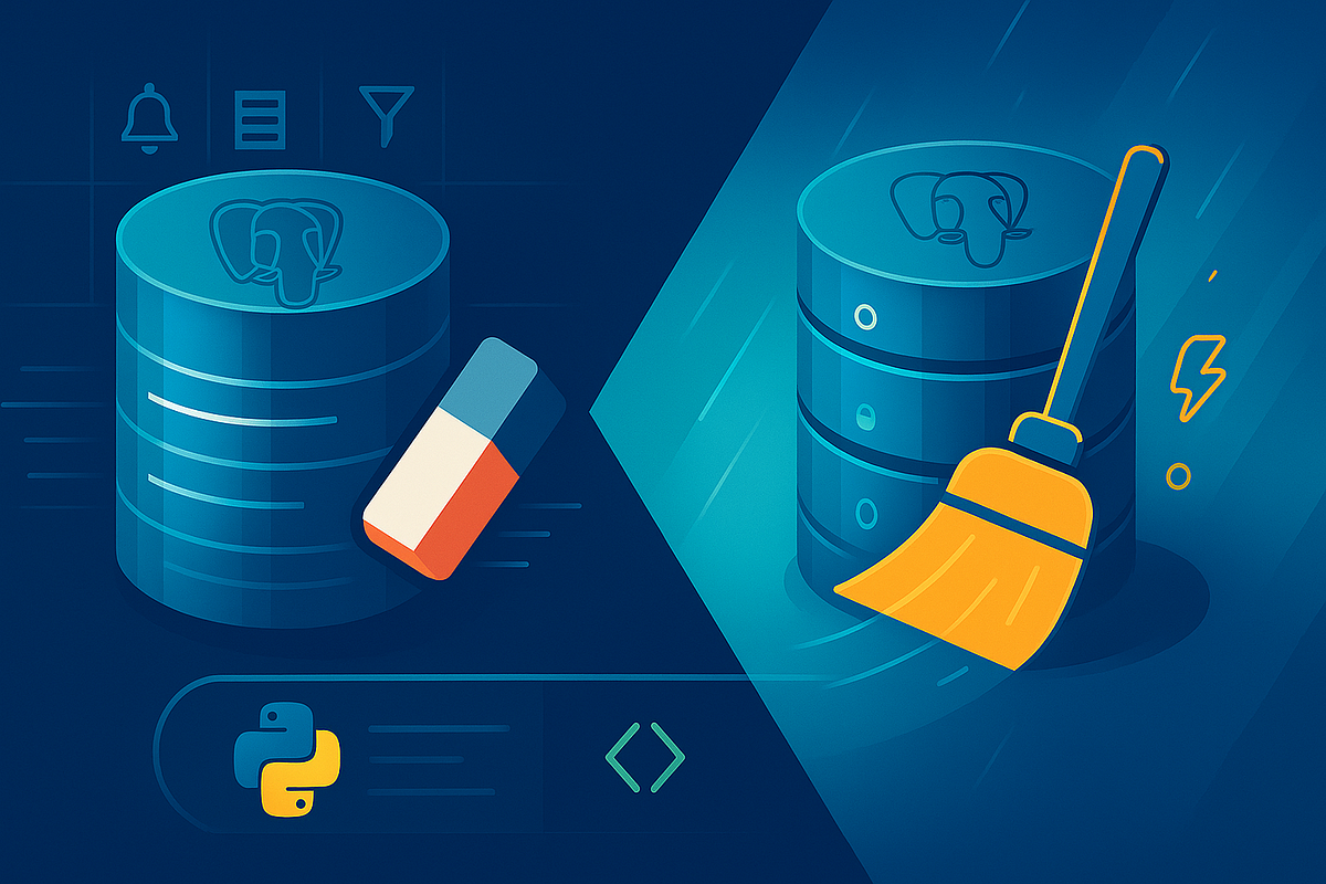 Delete or TRUNCATE? 8 Python-Powered Postgres Demos | by Bhagya Rana ...