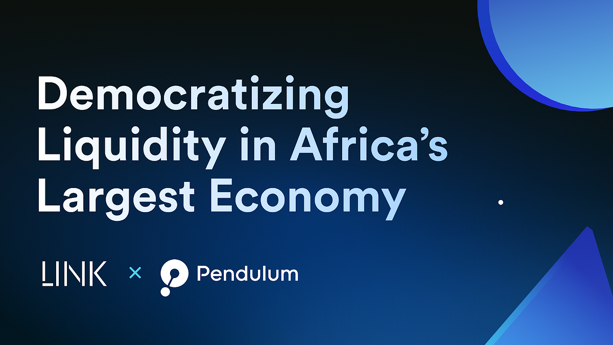 Pendulum and Link Collaborate to Democratize Liquidity in Africa’s Largest Economy