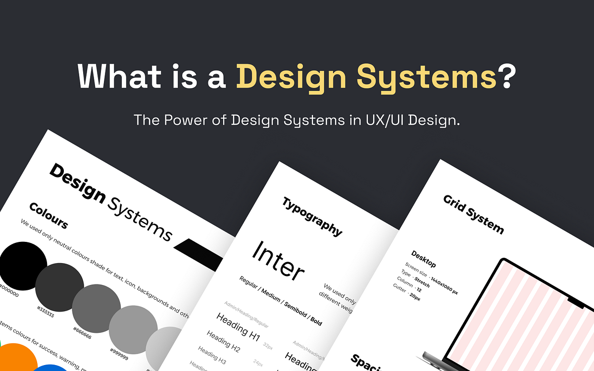 What is a Design System?. The Power of Design Systems in UX/UI… by