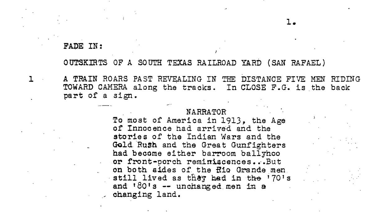 First lines in modern screenwriting: what are the good ones, and how ...