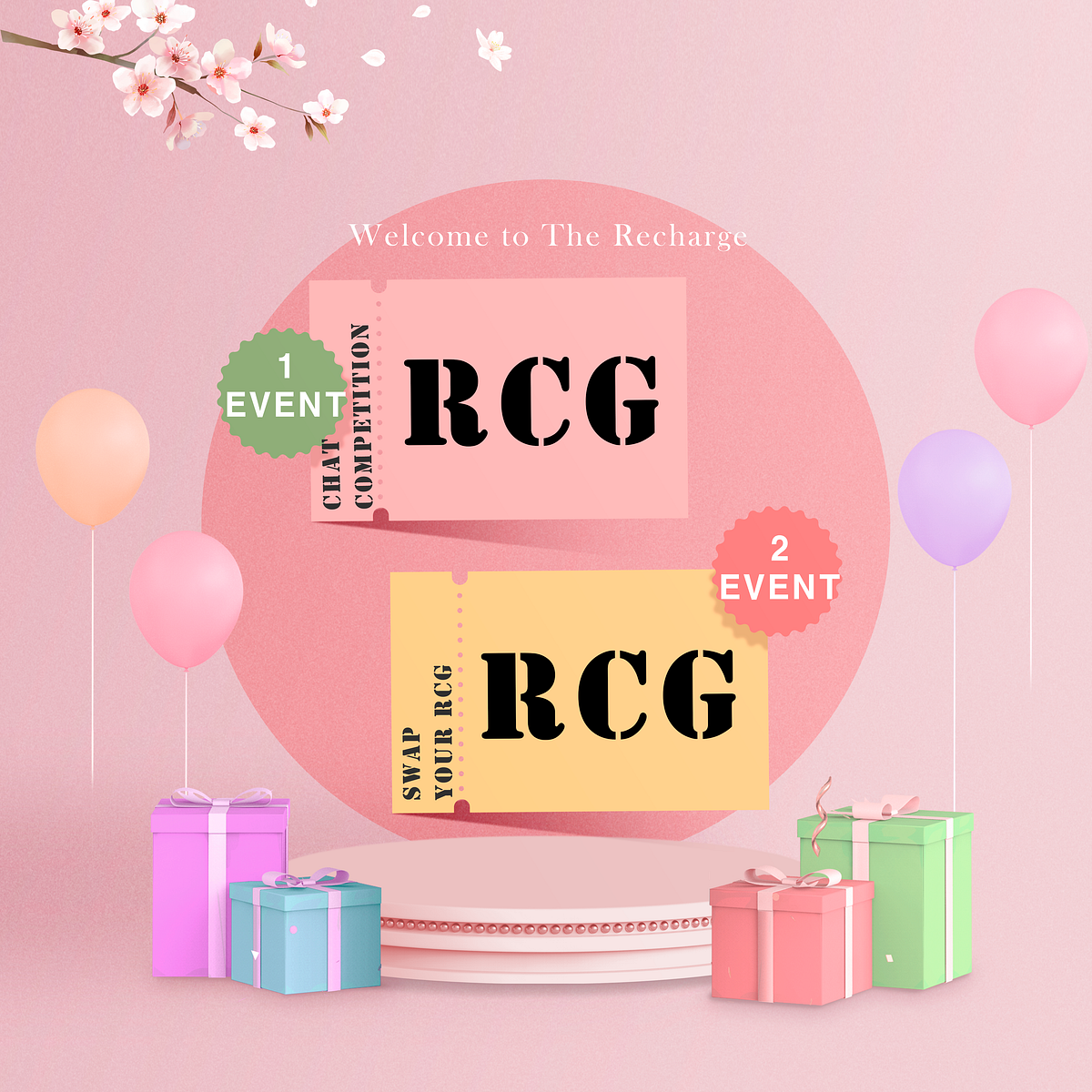 RCG Events [Chat Competition] & [Swap Your RCG] by The Recharge