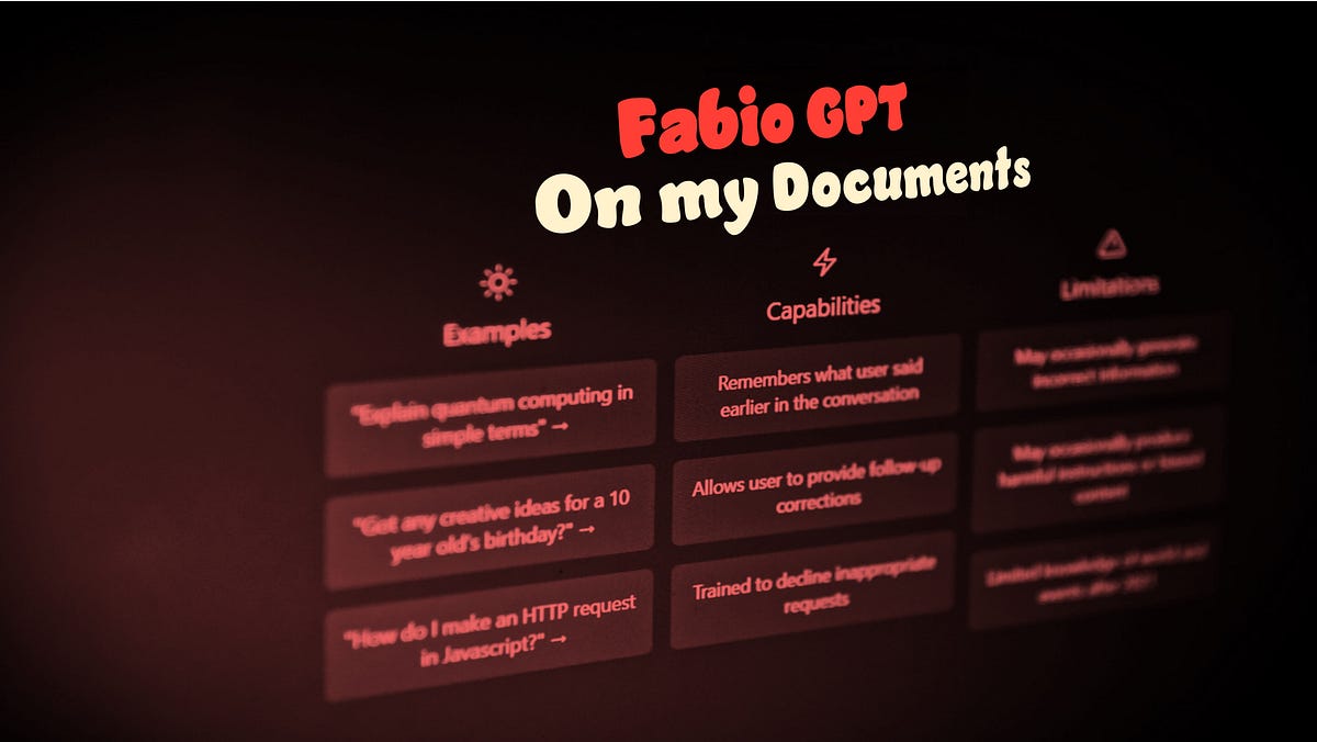 GPT4All A Free ChatGPT For Your Documents By Fabio Matricardi 