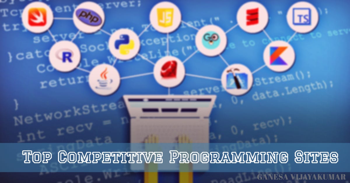Top Competitive Programming Sites | by Ganesa Vijayakumar | Medium