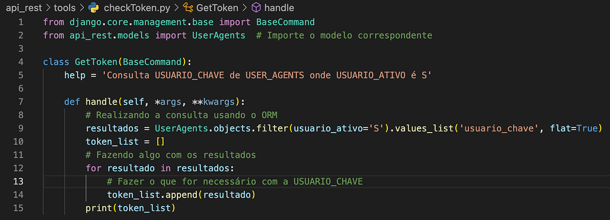 Django — Criando e executando comandos dentro do projeto | by Bernardo ...